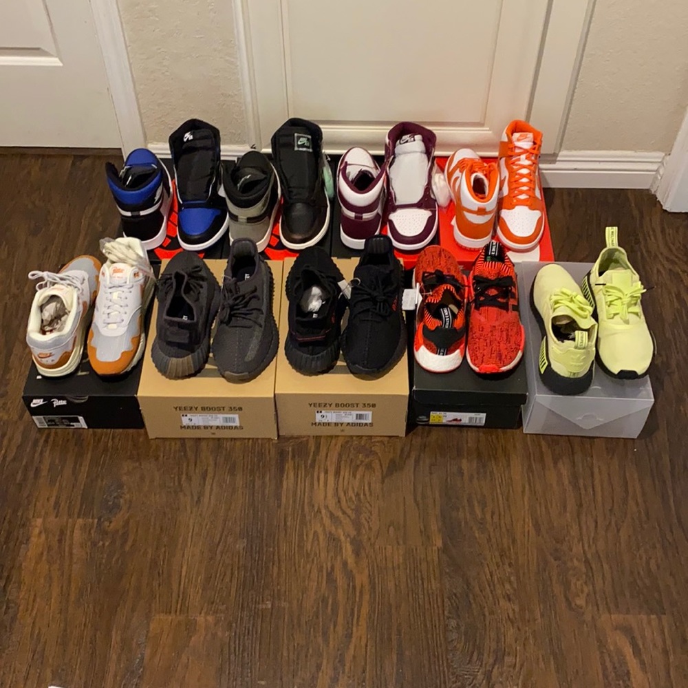 Jordan 1 Yeezy AM1 NMD Dunk 9 9.5